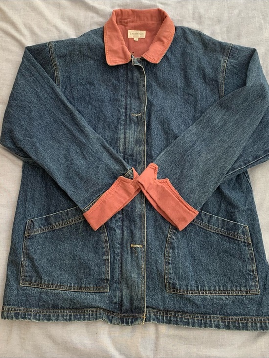Vintage Jackets & Blazers - Vintage Denim chore coat
